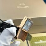 Jaeger LeCoultre Copies Watch Master Reverso Tribute Monoface Small Seconds Leather Strap 27.4×45.6mm - Image 5