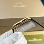 Jaeger LeCoultre Copies Watch Master Reverso Tribute Monoface Small Seconds Leather Strap 27.4×45.6mm - Image 6