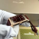 Jaeger LeCoultre Rose Gold Copies Watch Leather Strap MG Factory 27.4×45.6mm - Image 5