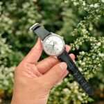 Jaeger LeCoultre Luxury Fake Watches Master Ultra thin 1288420 Silver Dial Leather Strap 40mm