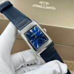 Jaeger LeCoultre Replica Watches Master Reverso Tribute Small Seconds 2 Dial White And Blue 28.3x47mm - Image 2