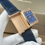 Jaeger LeCoultre Replica Watch Master Reverso Tribute Small Seconds 2 Dial Blue And White 28.3x47mm - Image 4
