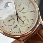 Jaeger LeCoultre Best Copies Watch Master Ultrathin Perpetual Calendar Leather Strap VR Factory 39mm - Image 6