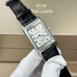 Jaeger LeCoultre Best Replica Watch Master Reverso Tribute Small Seconds 2 Dial Black And White 28.3x47mm