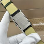 Jaeger LeCoultre Remake Watch Master Reverso Tribute Small Seconds 2 Dial Green And White 28.3x47mm - Image 7