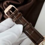 Jaeger LeCoultre Replica Watches Master Ultra Thin Power Reserve Men-s Leather Strap ZF Factory 39mm - Image 8
