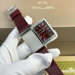 Jaeger LeCoultre Replica Watches Red Dial Leather Strap MG Factory 27.4×45.6mm - Image 4