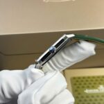 Jaeger LeCoultre Best Replica Watch Green Dial Leather Strap MG Factory 27.4×45.6mm - Image 6