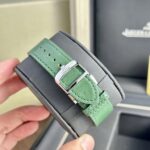 Jaeger Lecoultre Replica Watch Dial Green Leather Strap 30x40mm - Image 10