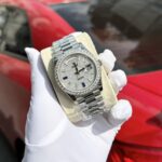 Rolex Day-Date Moissanite Diamond Replica Watch GM Factory V2 40mm - Image 5