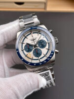 Longines Conquest Chronograph Luxury Fake Watches White Dial AF Factory 42mm - Image 2