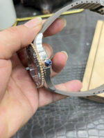 Longines HydroConquest Replica Watches Best Quality Gray Dial Rubber Strap AF Factory 43mm - Image 6