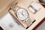 Longines Replica Watch Master Collection L2.755.4.78.6 White Dial Metal Wire 38.5mm - Image 2