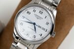 Longines Master Replica Watch White Dial Metal Wire 38.5mm - Image 3