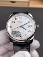 Longines Luxury Replica Watches Master Black Leather Strap Automatic Movement AF Factory 40mm - Image 4