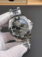 Longines Luxury Fake Watches HydroConquest Gray Dial Automatic Swiss Movement 43mm - Image 2