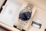 Longines Replica Watches Lyre L4.961.4.92.6 Blue Dial Metal Wire 40mm