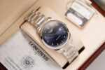Longines Replica Watches Lyre L4.961.4.92.6 Blue Dial Metal Wire 40mm - Image 2