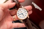 Longines Replica Watch Master Collection L2.628.5.78.7 White Dial Leather Strap 38.5mm - Image 3