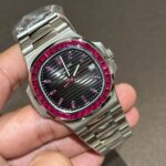 Patek Philippe Nautilus 5723 With Red Ruby Stone Replica Watch 40mm - Image 3