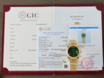 Rolex Day-Date Ombre Green Dial Imitation Watches Gold Wrapped Custom GM Factory 40mm
