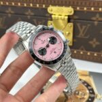 Tudor Luxury Fake Watches Black Bay Chronograph Pink Dial TW Factory 41mm - Image 2