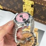 Tudor Luxury Fake Watches Black Bay Chronograph Pink Dial TW Factory 41mm - Image 8