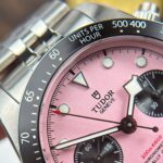 Tudor Luxury Fake Watches Black Bay Chronograph Pink Dial TW Factory 41mm - Image 5