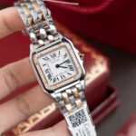 Cartier Panthere WSPN007 Demi Rose Gold Replica Watch Diamonds Moissanite Hong Kong 27x37mm