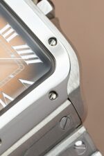 Cartier Santos WSA0065 Replica Watch Women Dial Brown BV Factory 35mm - Image 5