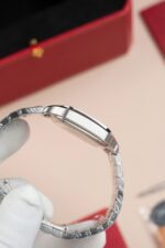 Cartier Santos WSA0065 Replica Watch Women Dial Brown BV Factory 35mm - Image 8