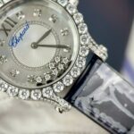 Chopard Women Copies Watch Diamonds Moissanite Hong Kong Custom 34mm - Image 5