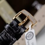 Chopard Happy Sport 274809 Copies Watch 18K Gold Wrapped + Diamonds Moissanite Custom 36mm - Image 10