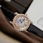 Chopard Happy Sport 274809 Copies Watch 18K Gold Wrapped + Diamonds Moissanite Custom 36mm - Image 3