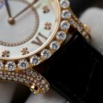 Chopard Happy Sport 274809 Copies Watch 18K Gold Wrapped + Diamonds Moissanite Custom 36mm - Image 6