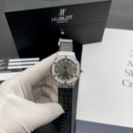 Hublot Replica Watch Classic Fusion Womens Gray Dial HB Factory 33mm