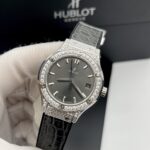Hublot Replica Watch Classic Fusion Womens Gray Dial HB Factory 33mm - Image 3