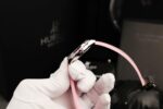 Hublot Classic Fusion Replica Watches Dial Mother Of Pearl Pink + Moissanite Diamonds 33mm - Image 11