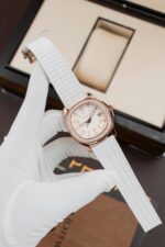 Patek Philippe Best Replicas Aquanaut 5067 Customs Moissanite Diamonds PPF Factory 35.6mm