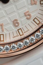 Patek Philippe Best Replicas Aquanaut 5067 Customs Moissanite Diamonds PPF Factory 35.6mm - Image 5