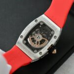 Richard Mille RM007 Red Replica Watch Diamond Moissanite Hong Kong Custom 36mm - Image 9