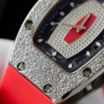 Richard Mille RM007 Red Replica Watch Diamond Moissanite Hong Kong Custom 36mm - Image 6