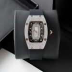 Richard Mille RM007 Best Copies Watch Custom Full Diamonds Moissanite Hong Kong 36mm - Image 3