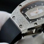 Richard Mille RM007 Best Copies Watch Custom Full Diamonds Moissanite Hong Kong 36mm - Image 6