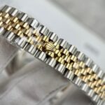 Rolex DateJust Replica Watch 18K Gold Wrapped White Dial GM Factory 31mm - Image 8