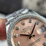Rolex DateJust Replica Watch Women Dial Pink Jubilee Strap THB Factory 31mm - Image 6