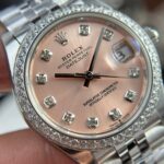 Rolex DateJust Replica Watch Women Dial Pink Jubilee Strap THB Factory 31mm - Image 5