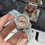 Rolex DateJust Replica Watch Women Dial Pink Jubilee Strap THB Factory 31mm - Image 3