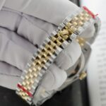 Rolex DateJust Women Replica Watch Demi Yellow Gold Jubilee Strap 31mm - Image 8