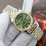 Rolex DateJust Fake Watches Green Dial Jubilee Strap 31mm - Image 2